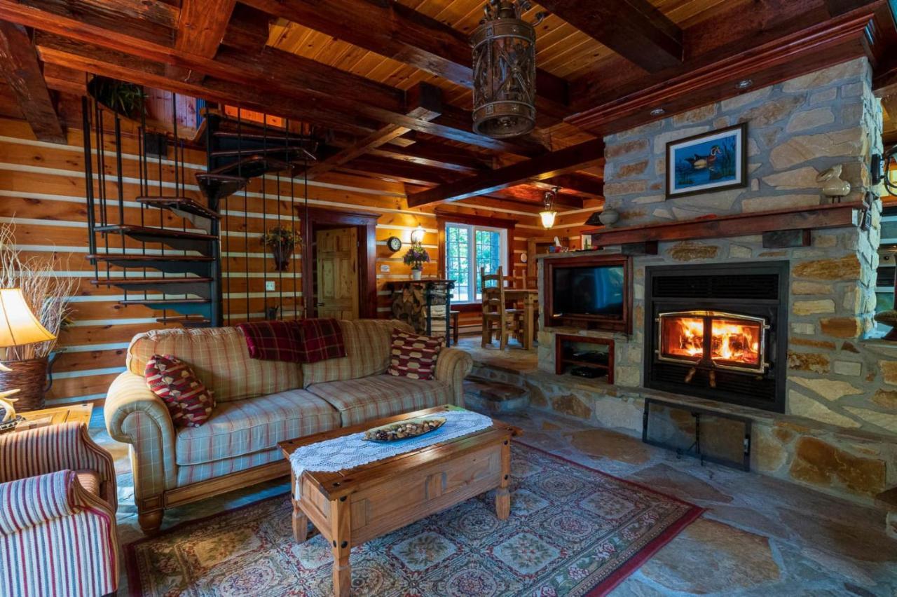 Domaine Riviere Sacacomie Hotel Saint-Alexis-des-Monts Luaran gambar