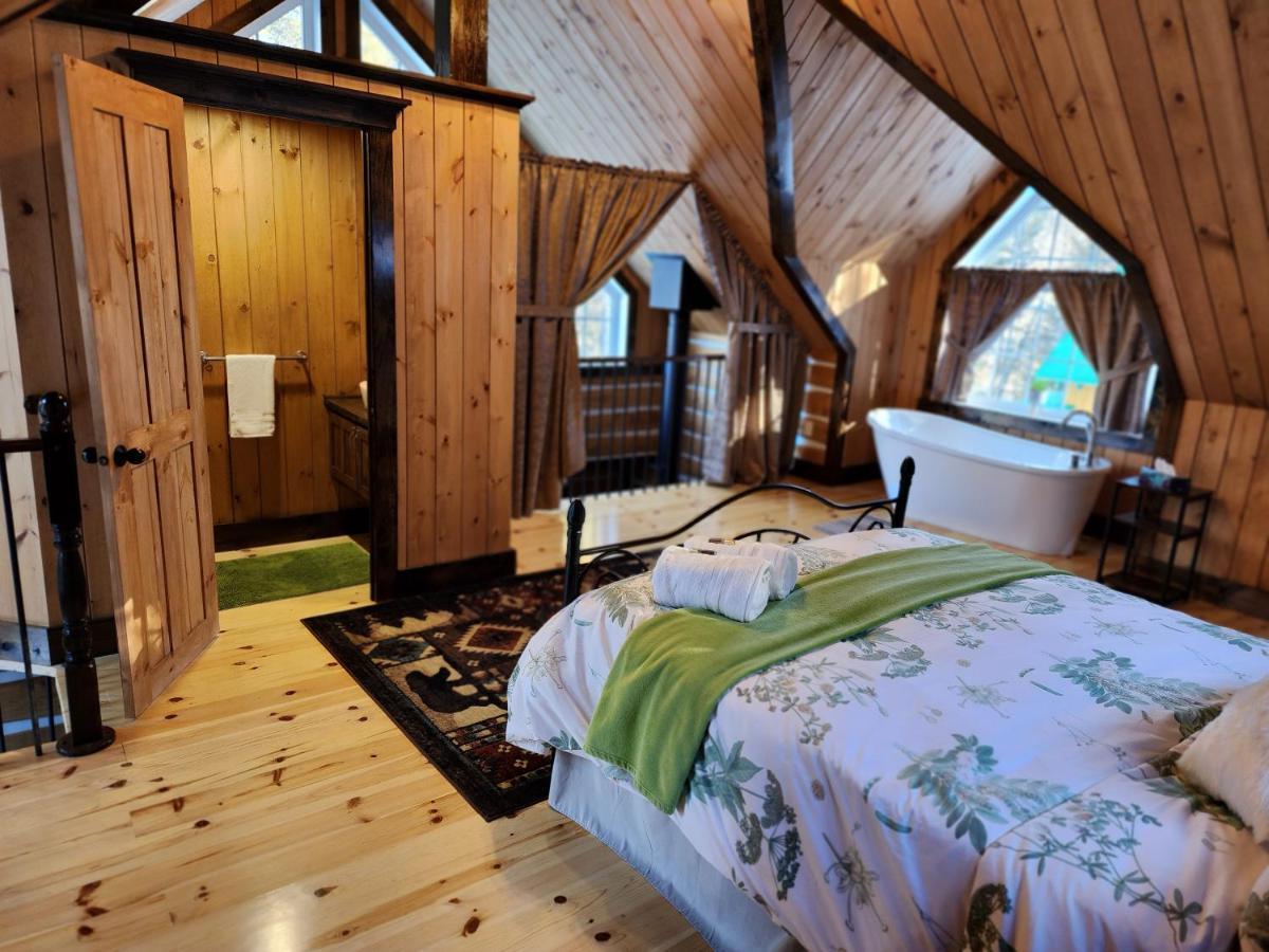 Domaine Riviere Sacacomie Hotel Saint-Alexis-des-Monts Luaran gambar